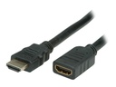 VALUE HDMI High Speed Verlängerungskabel, Mit Ethernet, Stecker-Buchse 5,0m (11.99.5577)