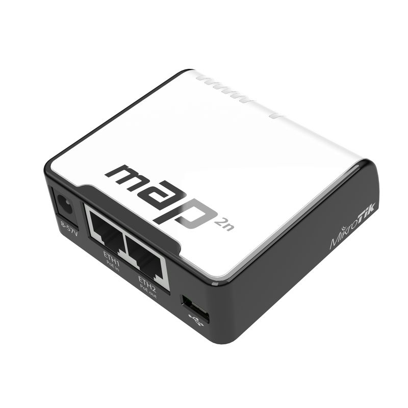 Mikrotik RouterBoard MAP RBmAP2nD Micro Access Point Wireless Dual-Chain