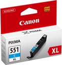 Canon Ink Cartridge CLI-551XLC Single Cyan