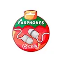 Auricolari XMASEARBALL con Microfono Bianco.webp