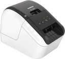 Brother QL-800 - Etikettendrucker - Zweifarbig (monochrom) - Thermopapier - Rolle (6,2 Cm) - 300 X 600 Dpi - Bis Zu 93 Etiketten/Min. - USB 2.0 - Schw