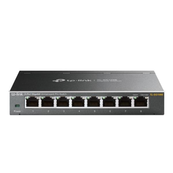[310100-TL-SG108E] TP-LINK Switch Easy Smart 8 porte