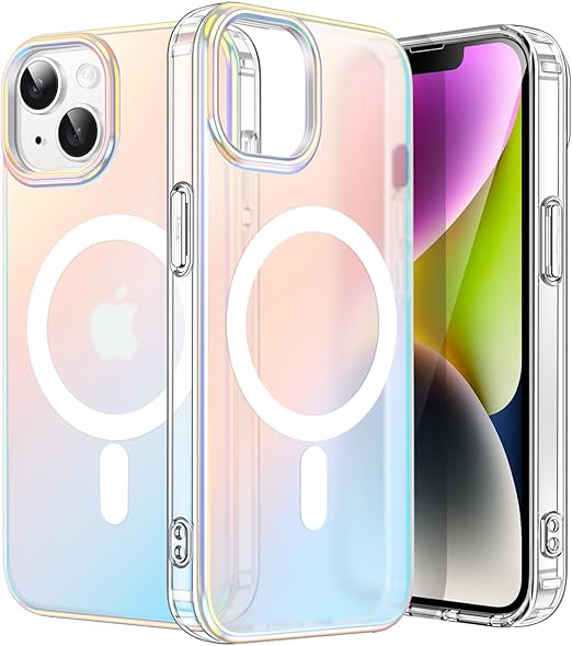 JETech Cover Iridescente per iPhone 14