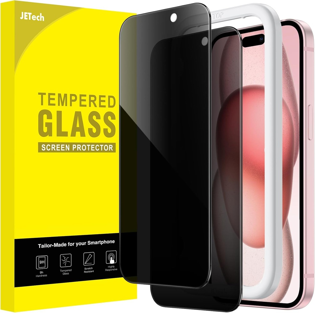 JETech Privacy Pellicola Protettiva per iPhone 15