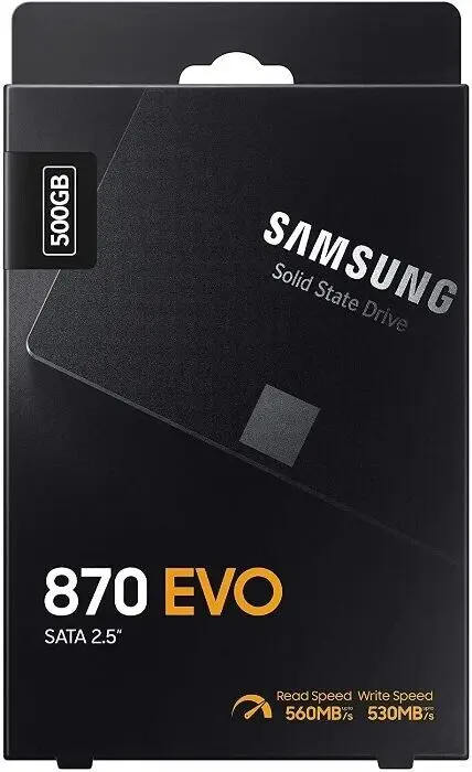 Samsung SSD 500GB 870 EVO SATA 2.5”