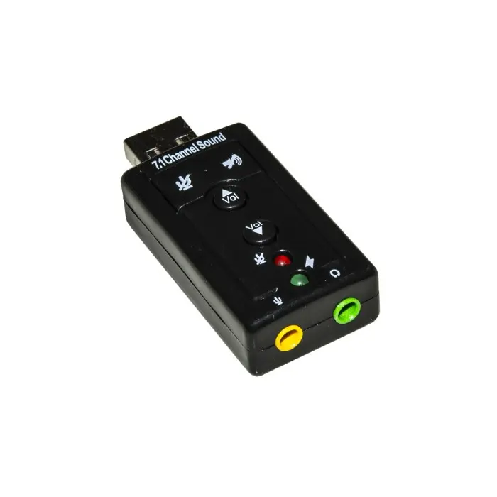 Adattatore USB-audio per microfono, casse o cuffie