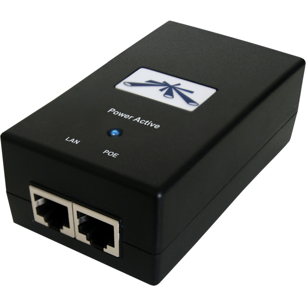 Iniettore di potenza PoE Ubiquiti POE-48-24W, 48V, 24W