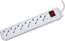 Multipresa 6 Prese Universali Schuko