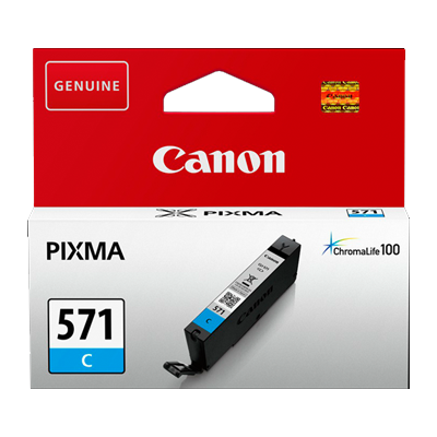 [310100-0386C001] Canon CLI-571C Cyan Ink Tank