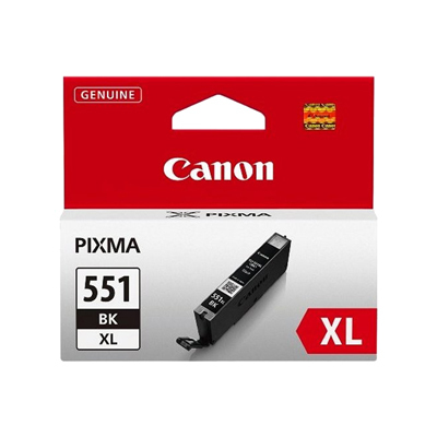 [310100-6443B001] Canon Ink Cartridge CLI-551XLBK Single Black
