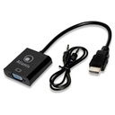 ADATTATORE HDMI VGA 20 CM CON AUDIO ANALOGICO