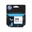 HP 302 Original Ink Cartridge 4 ml Tri-color