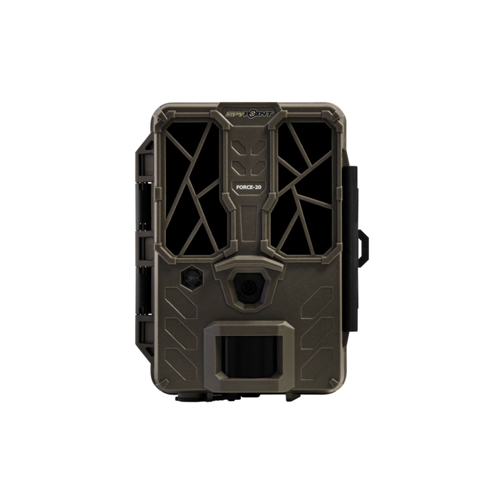 Fotocamera da caccia Spypoint Force-20 marrone con monitoraggio del sentiero