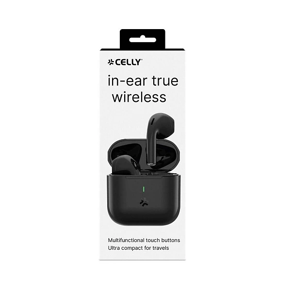 [310100-COMPACTBK] Celly Cuffie e Auricolari Wireless