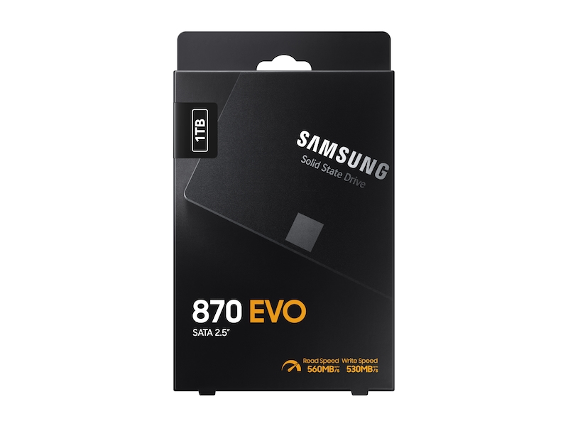 [310100-MZ-77E1T0B] SAMSUNG SSD 870 EVO 1T