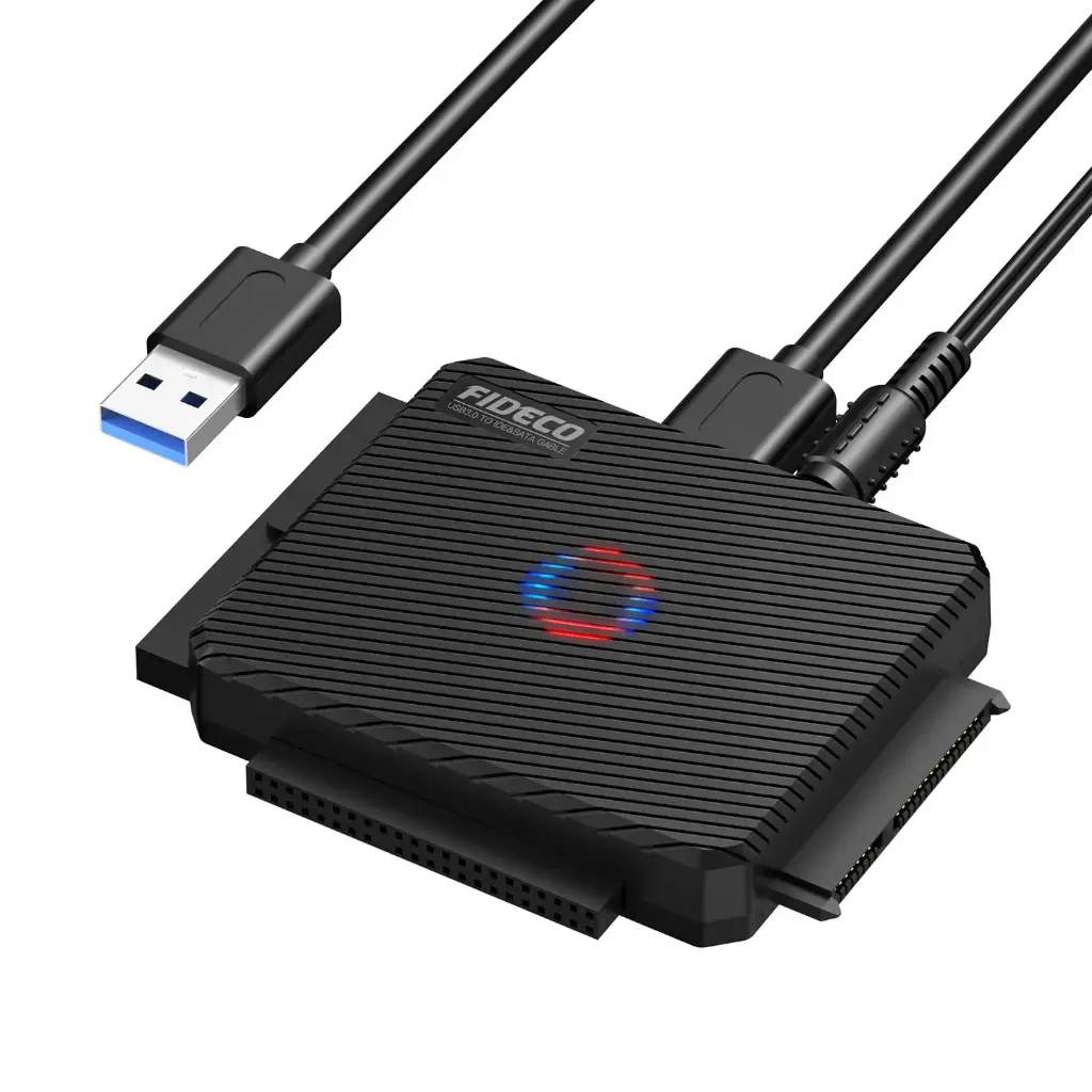 Adattatore USB IDE/SATA per HDD SSD 2.5'' e 3.5'',