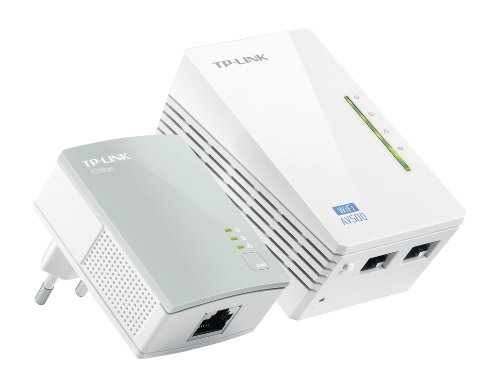 [310100-TL-WPA4220KIT] TP-Link Powerline Wi-Fi Kit AV600