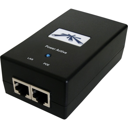 [POE-48-24W(EU)] Iniettore di potenza PoE Ubiquiti POE-48-24W, 48V, 24W