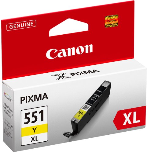 [6446B001] Canon Ink Cartridge CLI-551XLY Single Yellow