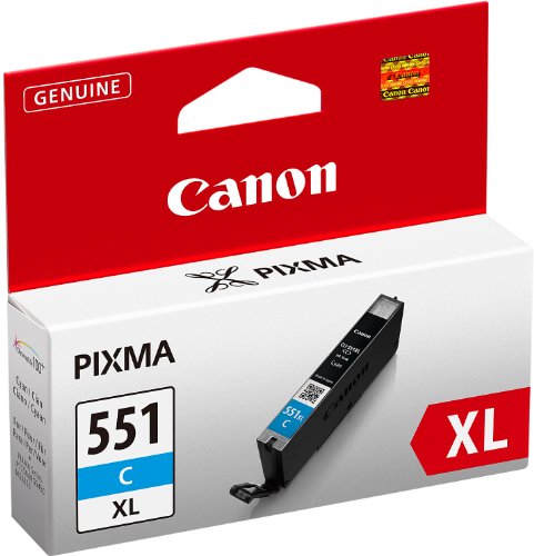 [6444B001] Canon Ink Cartridge CLI-551XLC Single Cyan