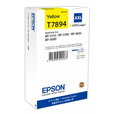 [C13T789440] CARTUCCIA EPSON T7894 XXL GIALLO
