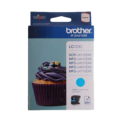 [LC123C] Cartuccia Inkjet Brother LC-123C Ciano