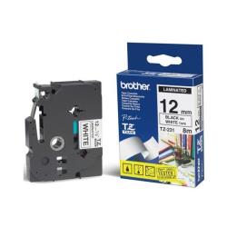 [TZE231] ROTOLO NASTRO LAMINATO BROTHER 12mm TZE-231