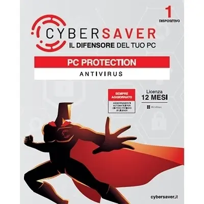[310100-CSPP12AV1B] CYBERSAVER BOX - PC PROTECTION - ANTIVIRUS 1PC 