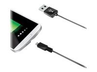 [USBMICROB2M] Cavo USB-A a Micro-USB da 2m Celly Nero