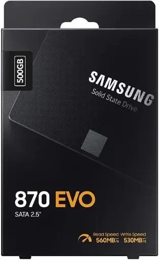 [MZ-77E500B] Samsung SSD 500GB 870 EVO SATA 2.5”
