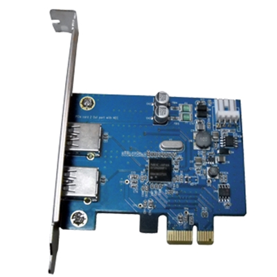 SCHEDA INTERFACCIA PCI-E 2P USB 3.0